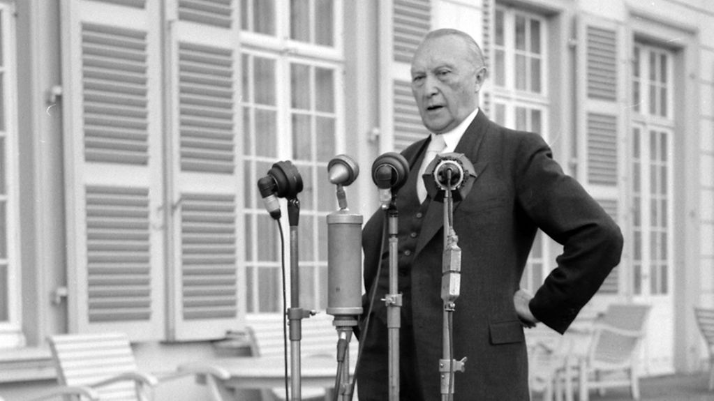 The most famous German politician after the World War II: Who is Konrad Adenauer?