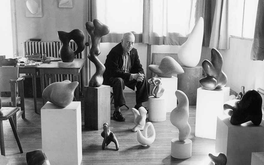 He is one of the main representatives of abstract art: Who is Jean Hans Arp?