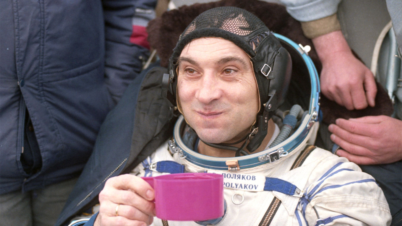 Who is Valeri Polyakov, the longest human being in space?