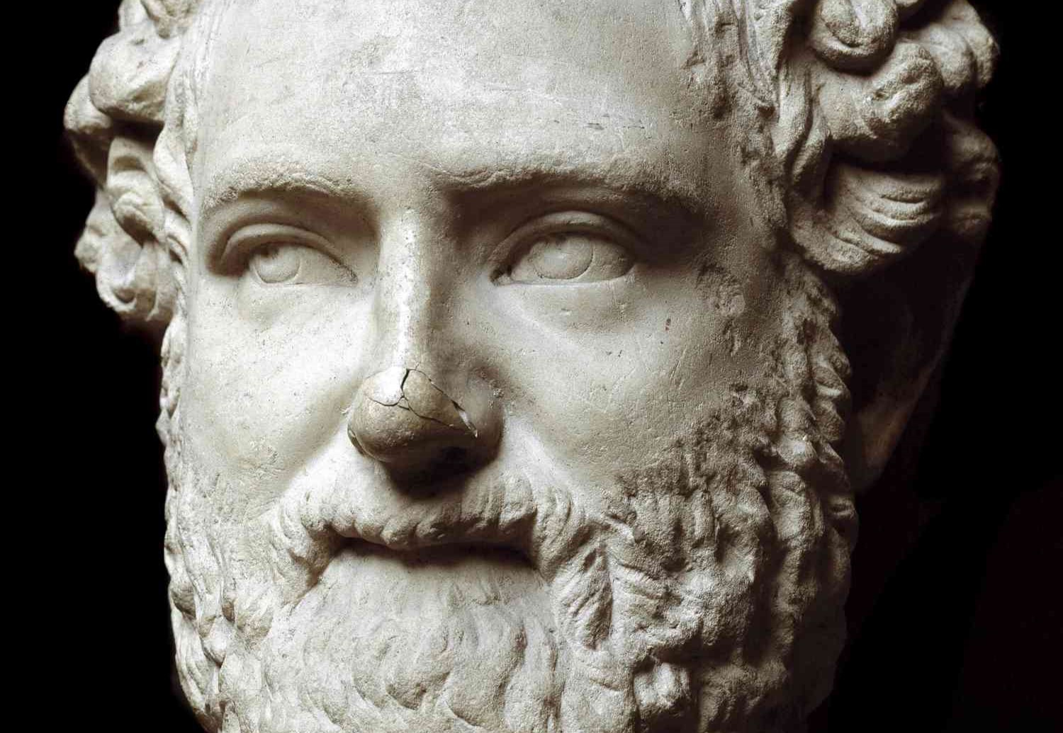 The first person who was famous in history by writing theatre: Is Aristophanes?