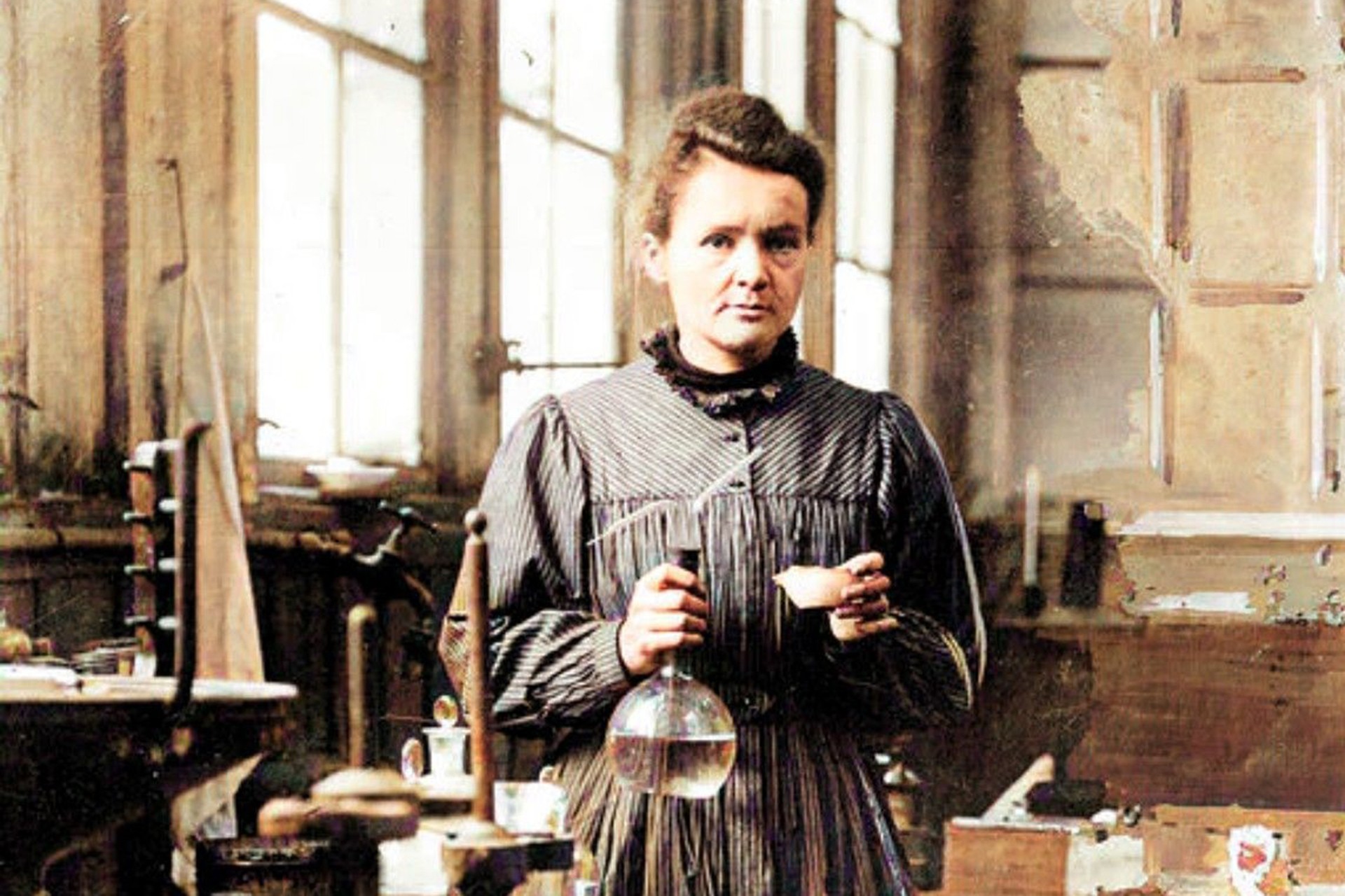 The first woman scholar to break the male-dominated structure in the world of science: Madame Curie