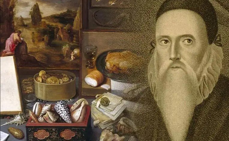 He is compared to Dumbledore in the Harry Potter series: Who is John Dee?